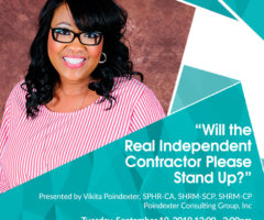 Will the Real Independent Contractor Please Stand Up?