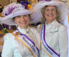 Eight Ventura County women march alongside Rose Parade float